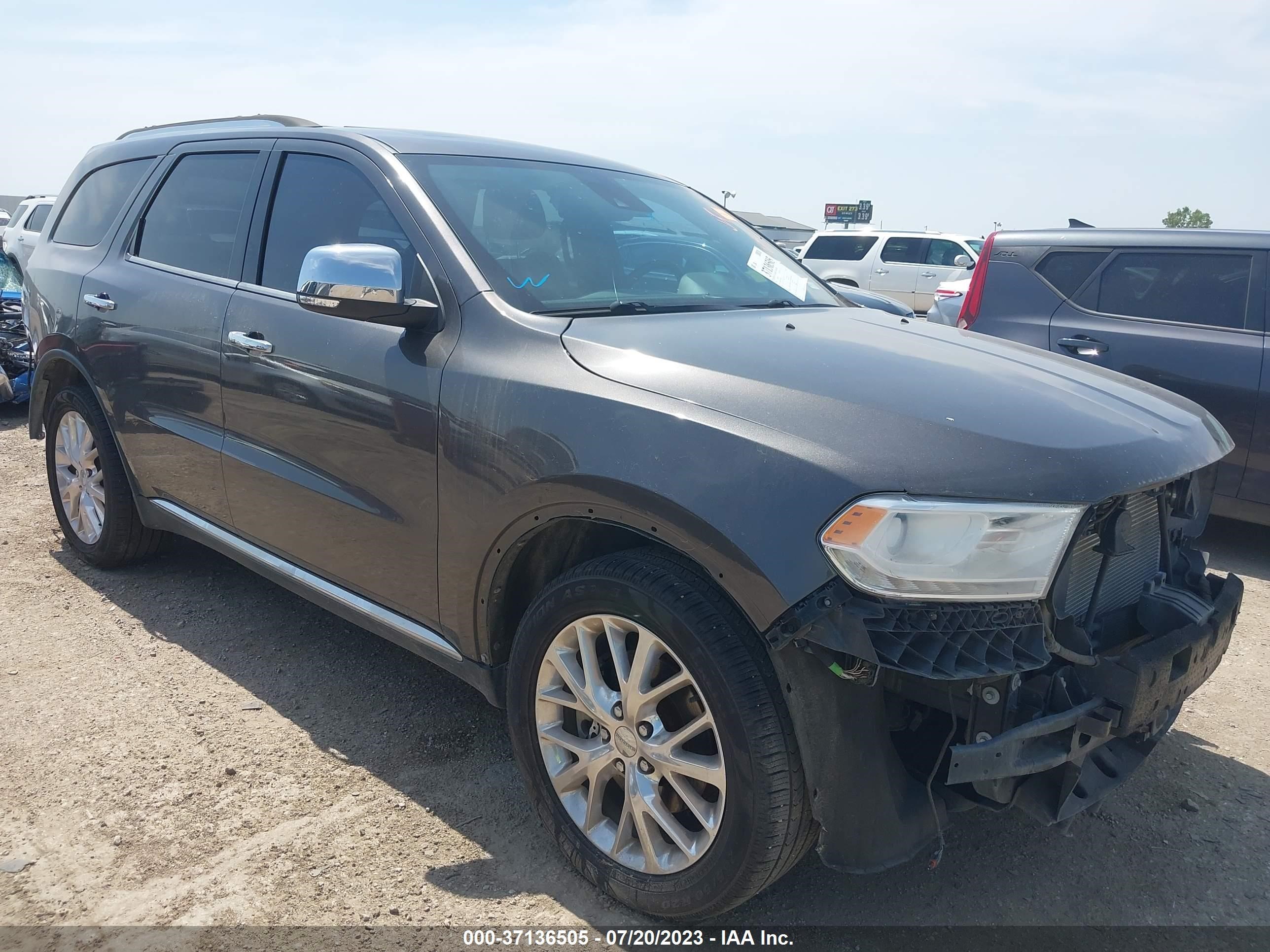 DODGE DURANGO 2014 1c4rdheg6ec404488