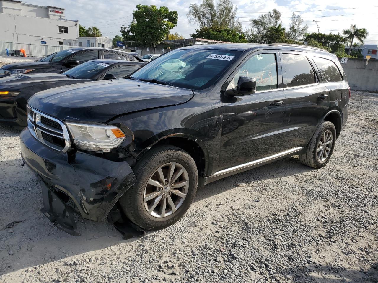 DODGE DURANGO 2017 1c4rdjag0hc839282