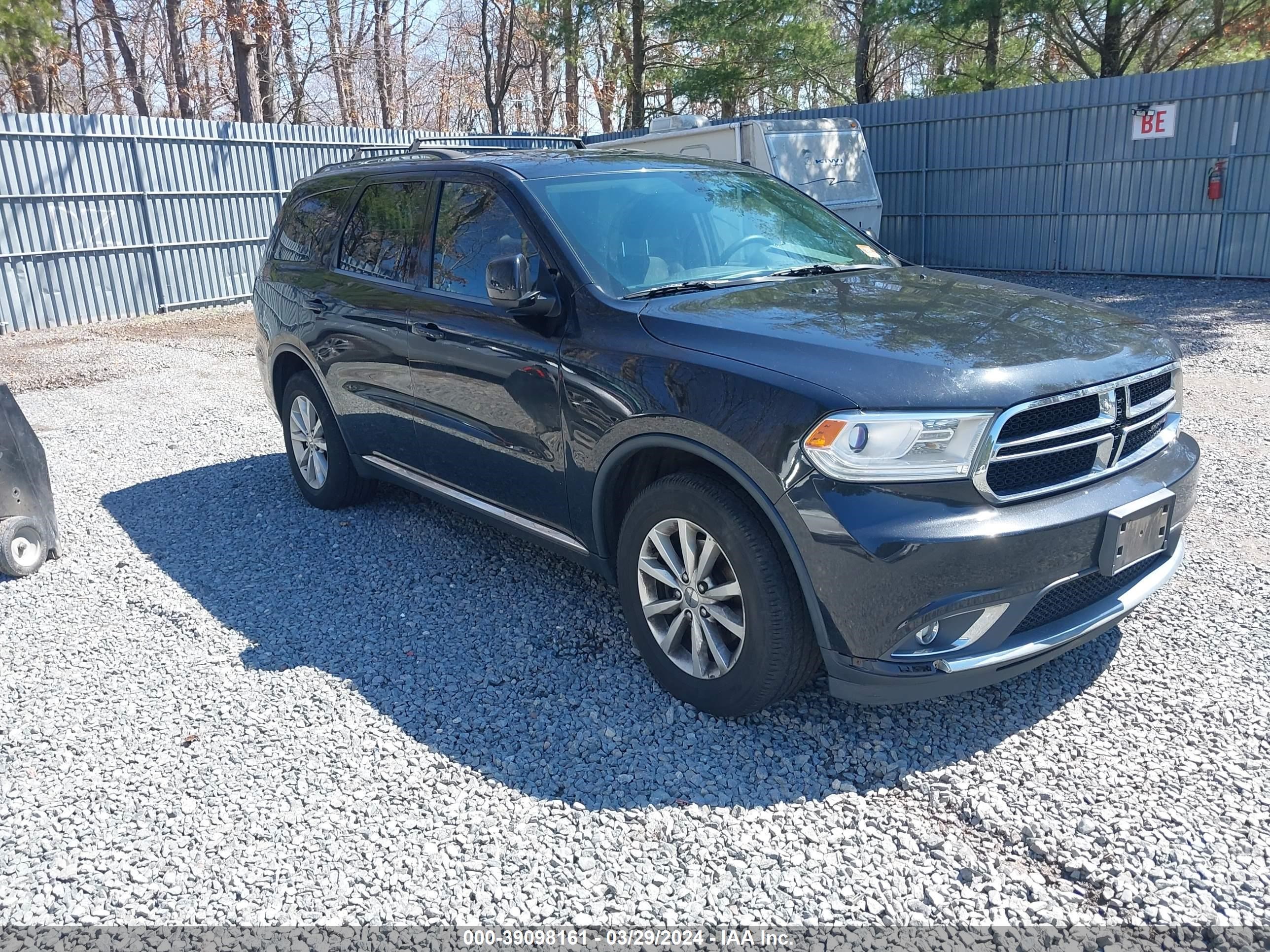 DODGE DURANGO 2014 1c4rdjag1ec267358