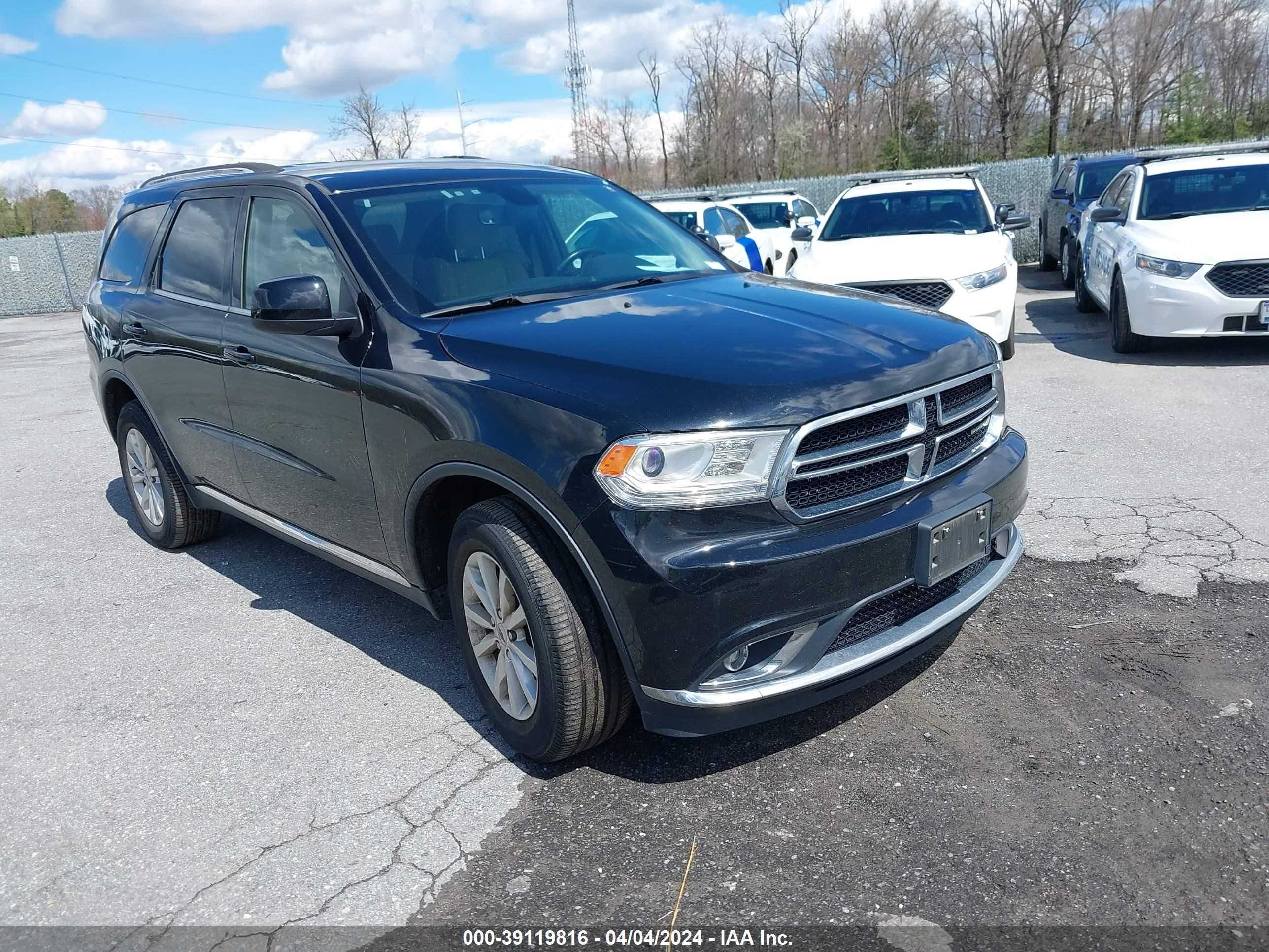 DODGE DURANGO 2019 1c4rdjag2kc839761