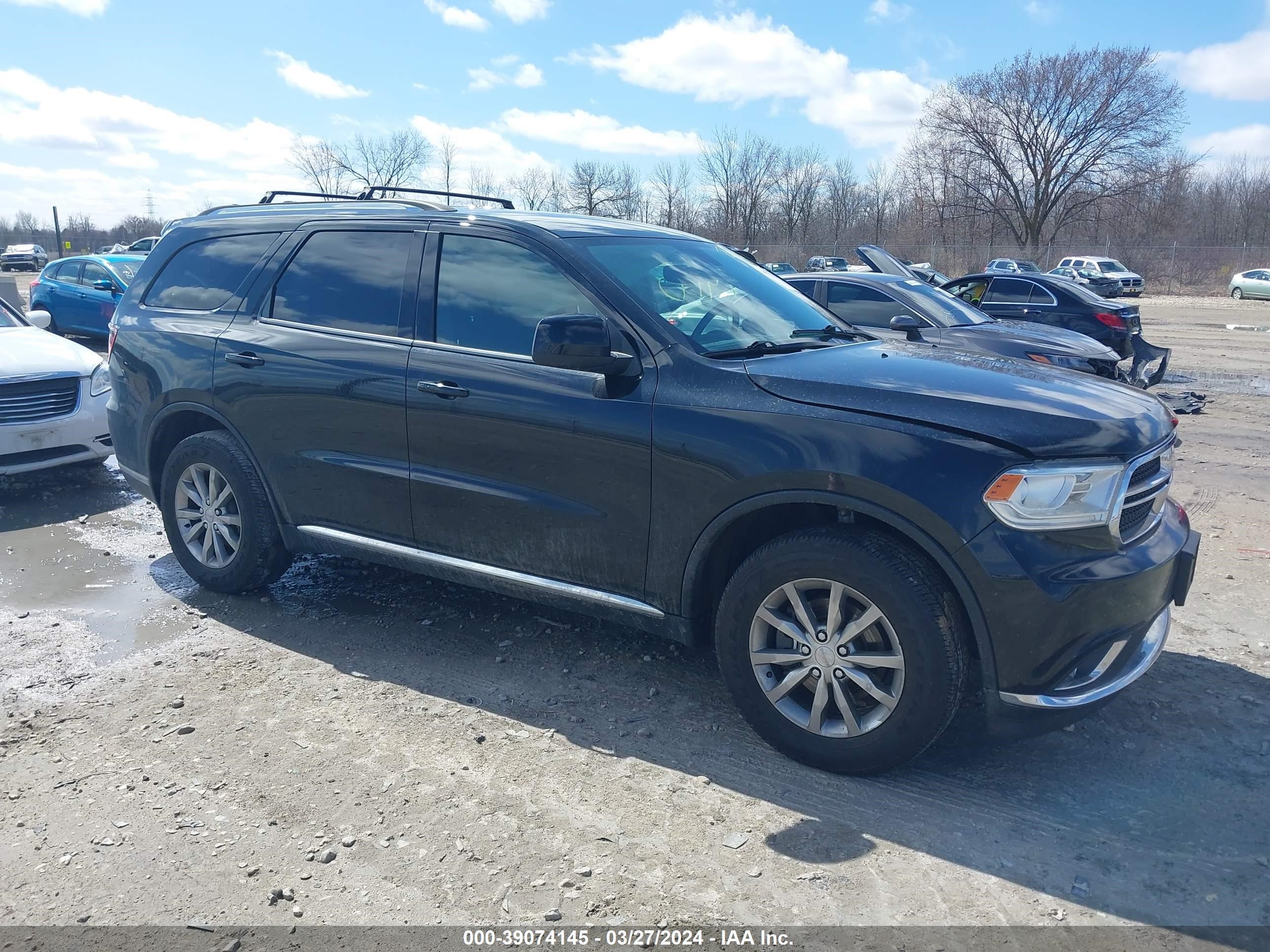 DODGE DURANGO 2017 1c4rdjag3hc824324