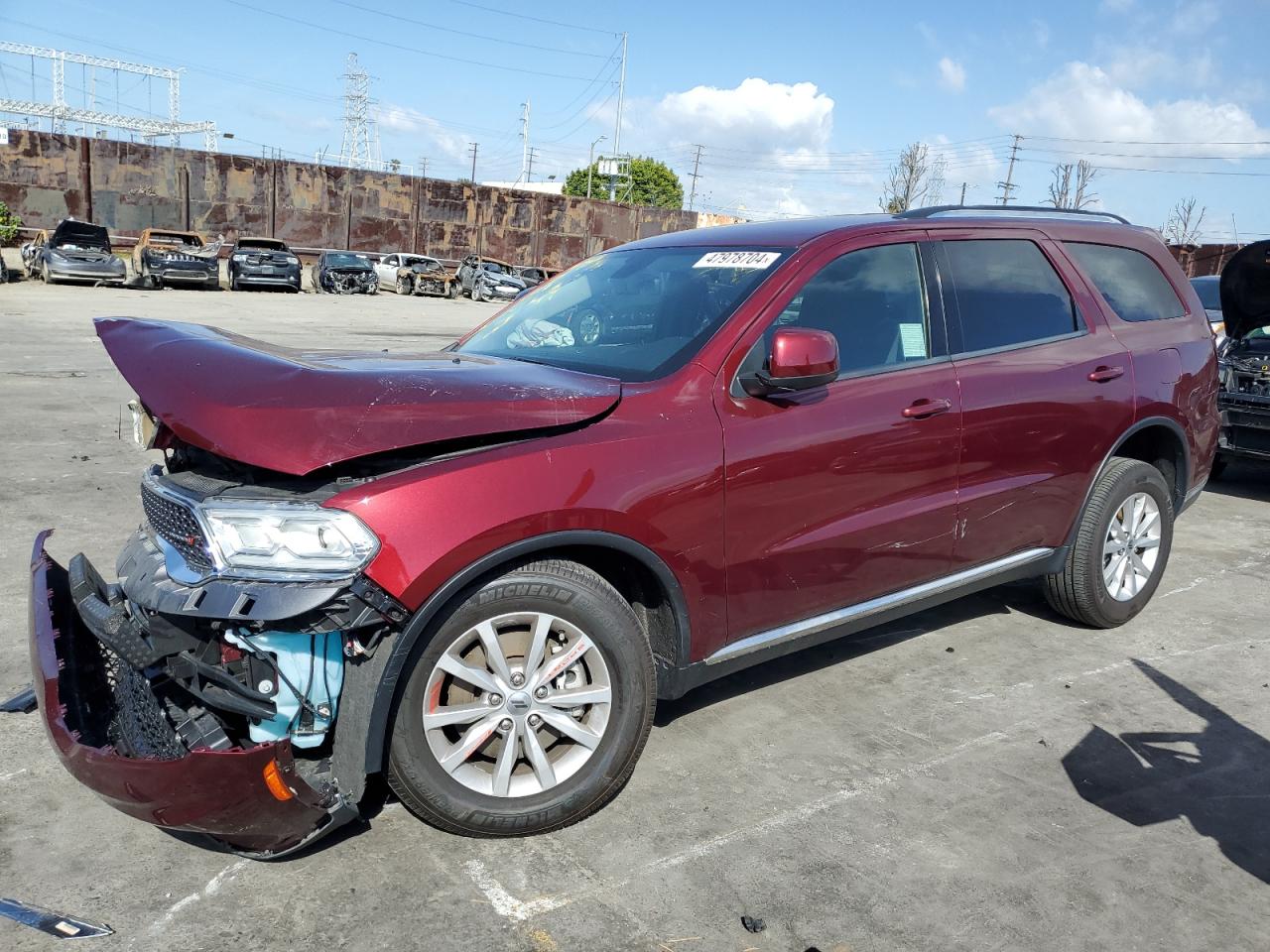 DODGE DURANGO 2022 1c4rdjag4nc129894