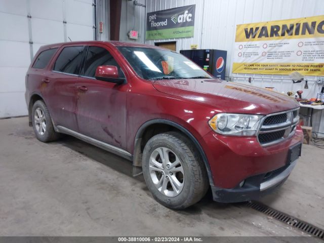 DODGE DURANGO 2013 1c4rdjag5dc658740