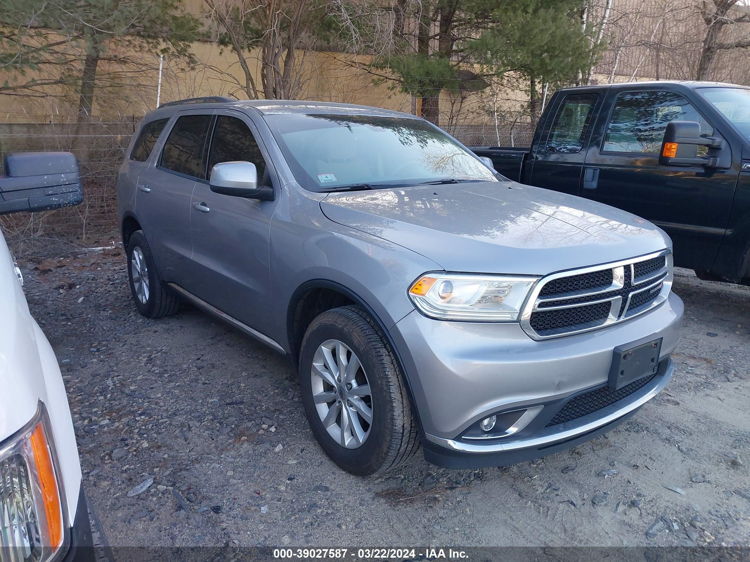 DODGE DURANGO 2019 1c4rdjag5kc744420