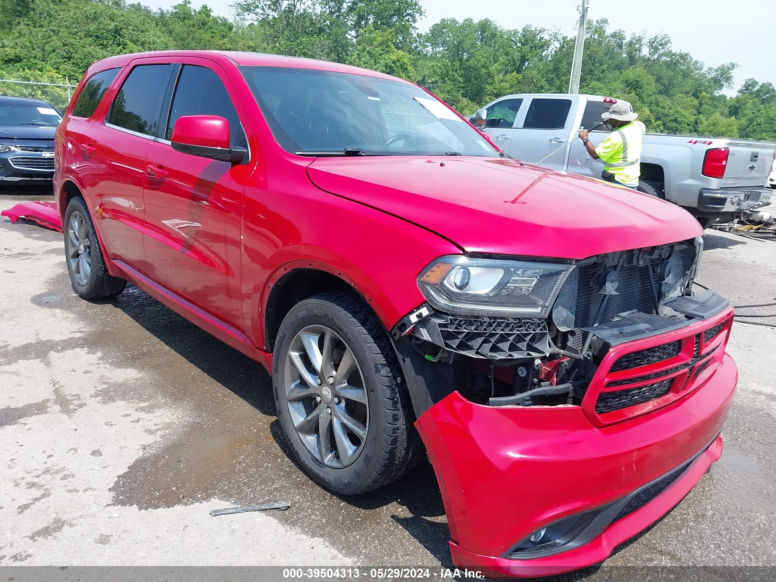 DODGE DURANGO 2014 1c4rdjag6ec598209