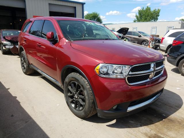 DODGE DURANGO SX 2013 1c4rdjagxdc578513