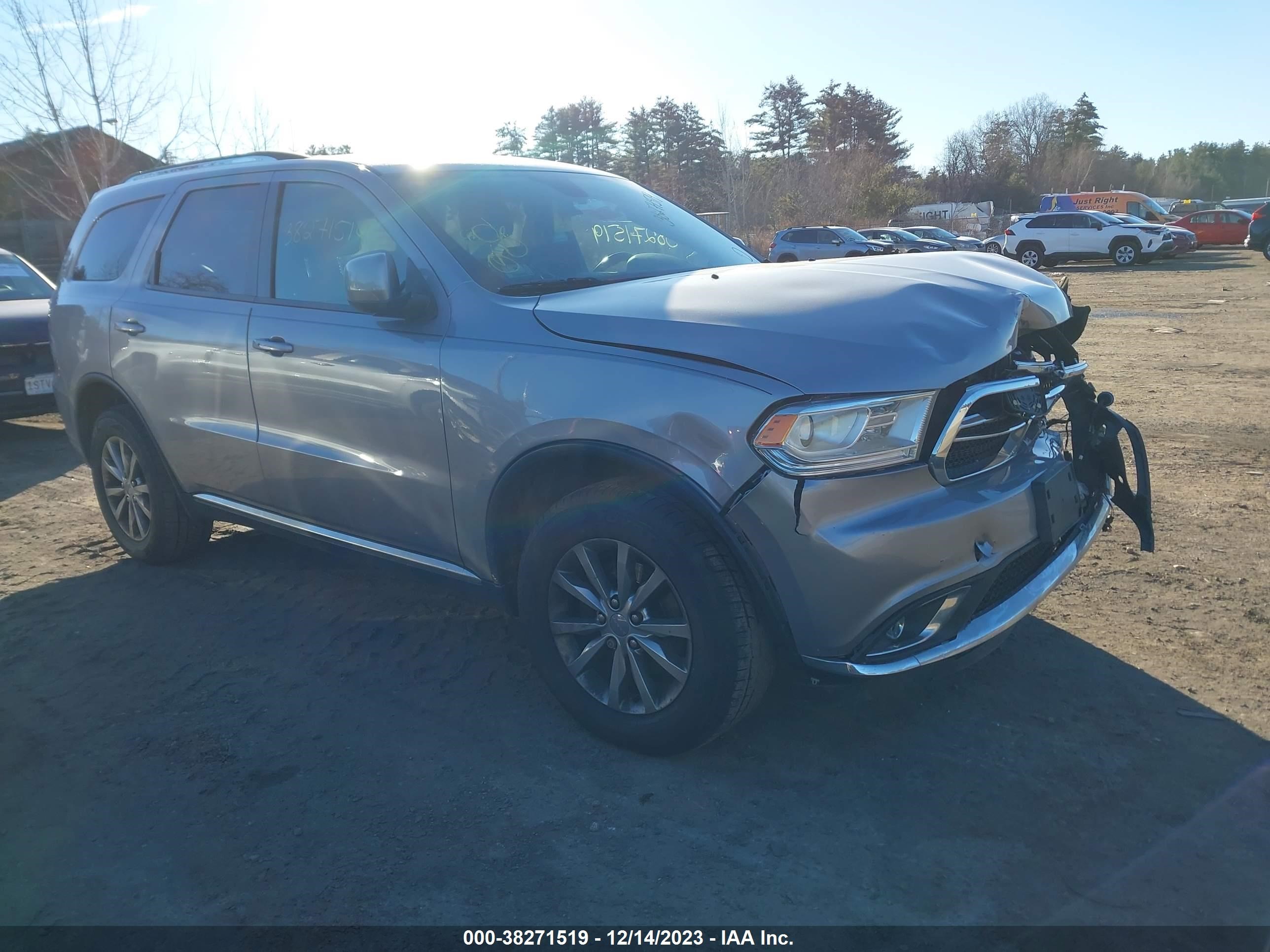 DODGE DURANGO 2018 1c4rdjagxjc176910