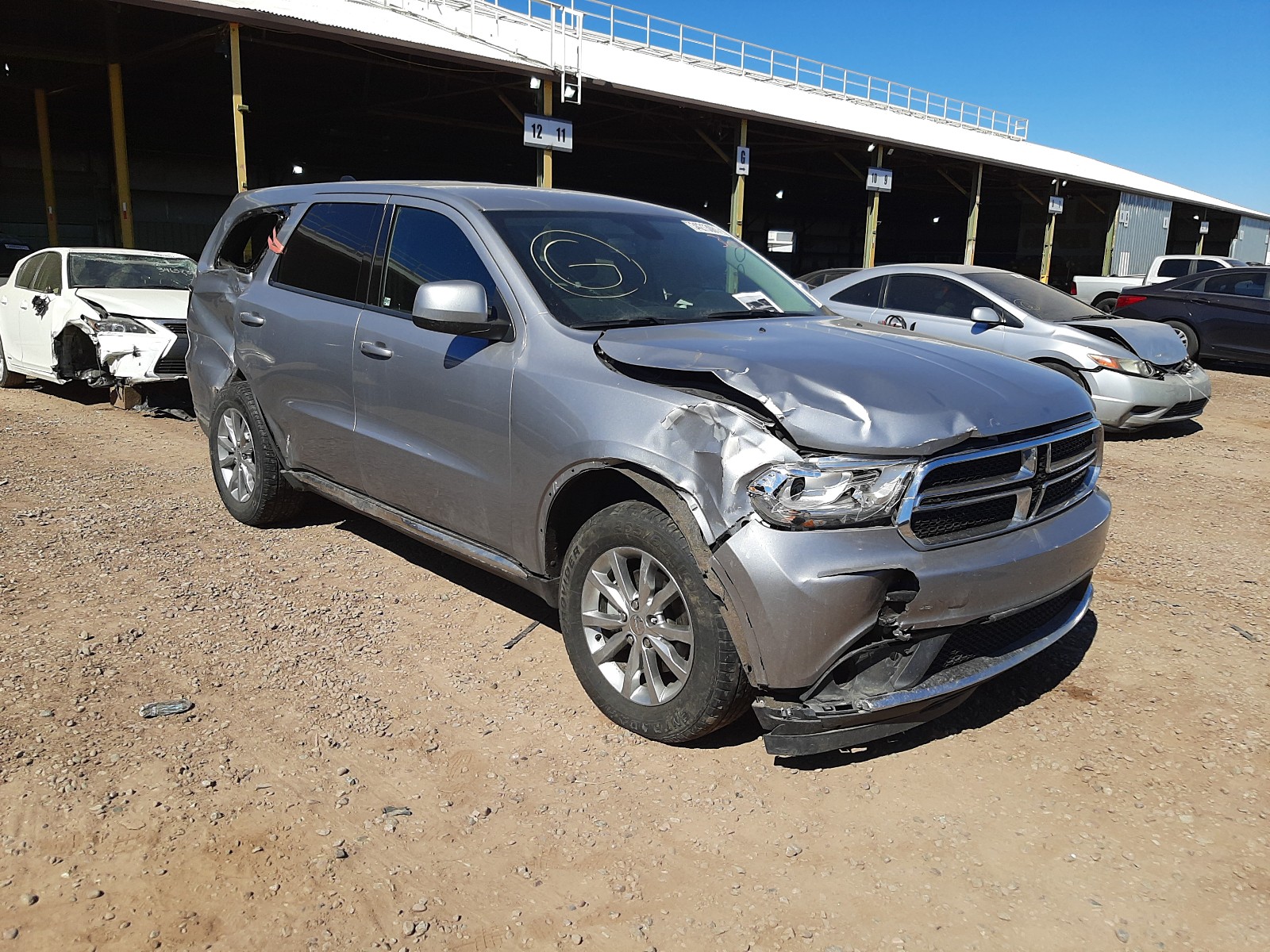 DODGE DURANGO SX 2018 1c4rdjagxjc497362