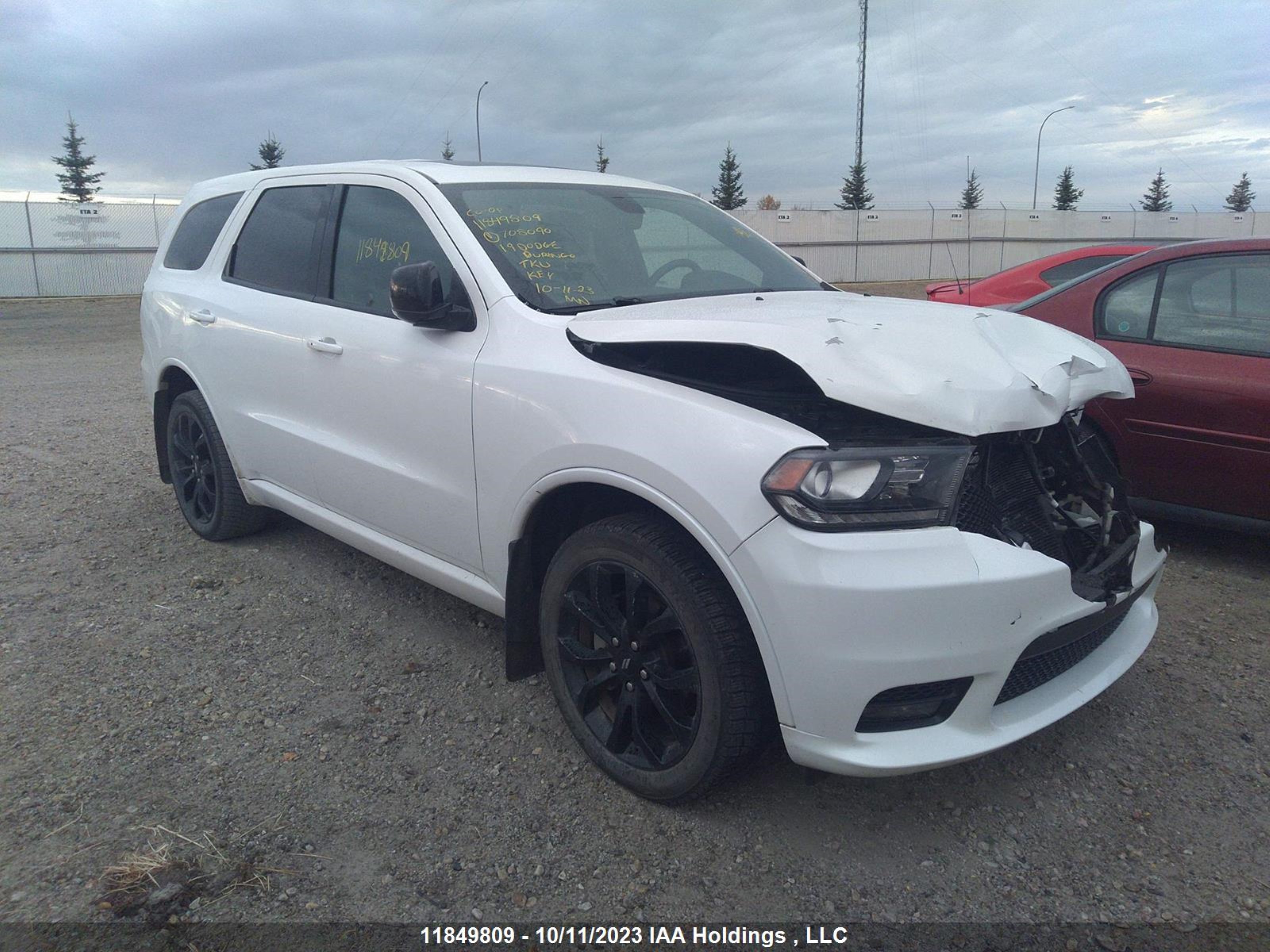 DODGE DURANGO 2019 1c4rdjdg1kc708090