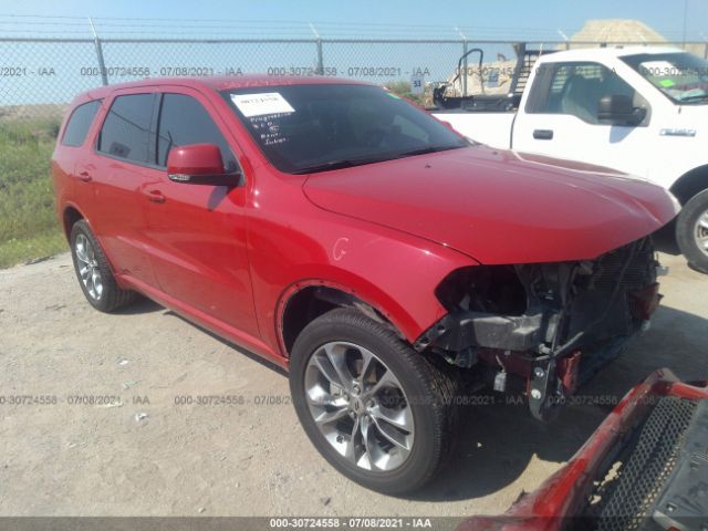 DODGE DURANGO 2019 1c4rdjdg1kc722278