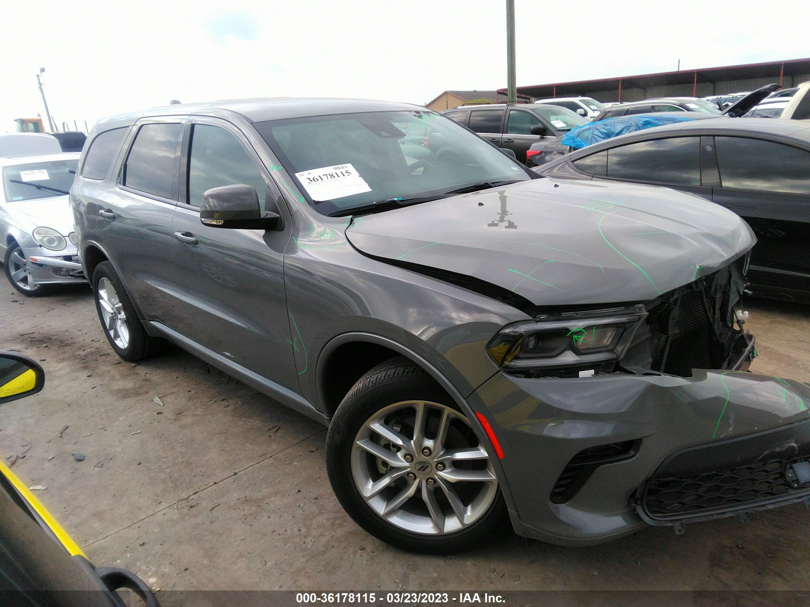 DODGE DURANGO 2022 1c4rdjdg2nc104438