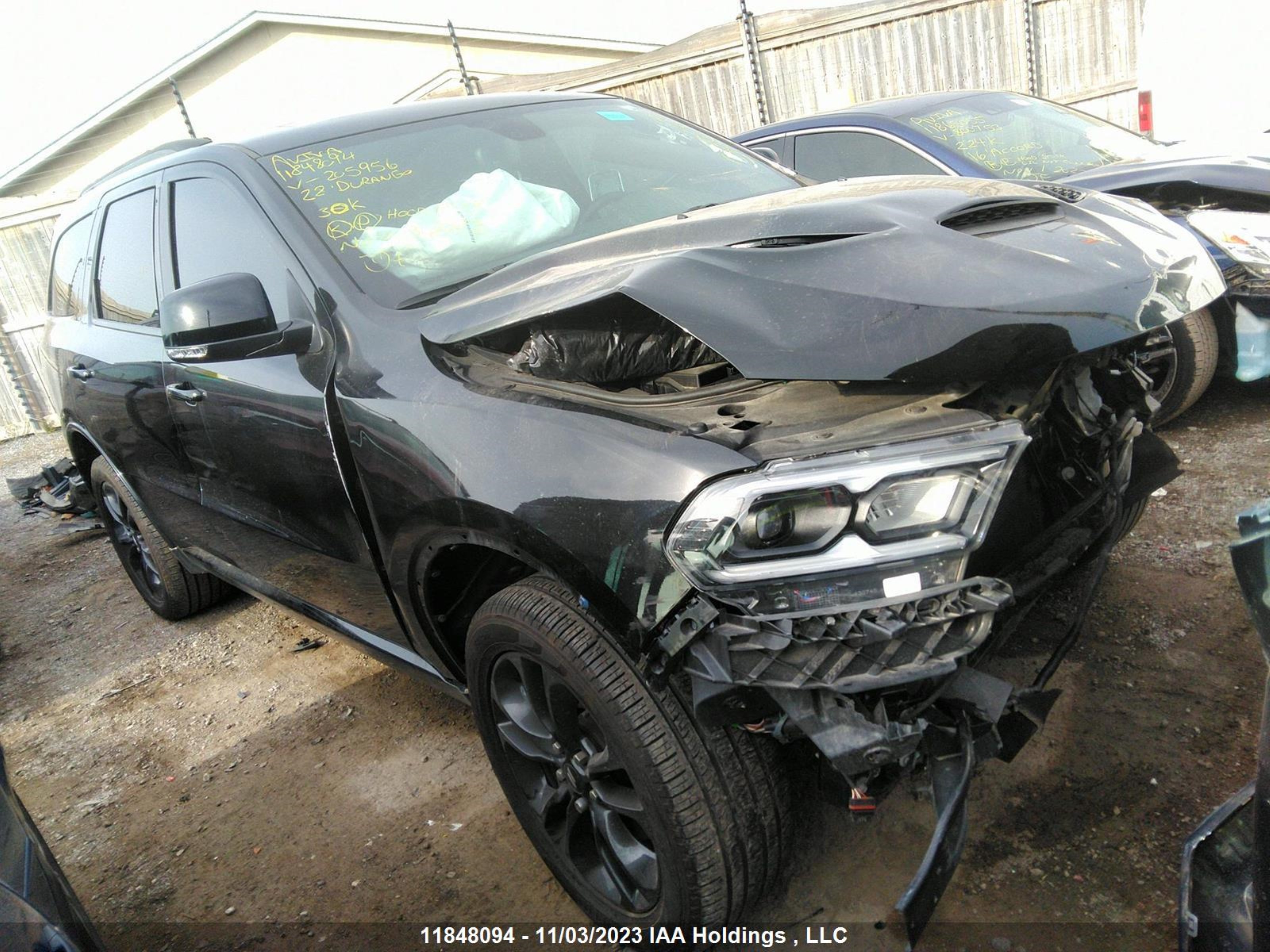 DODGE DURANGO 2022 1c4rdjdg3nc205956