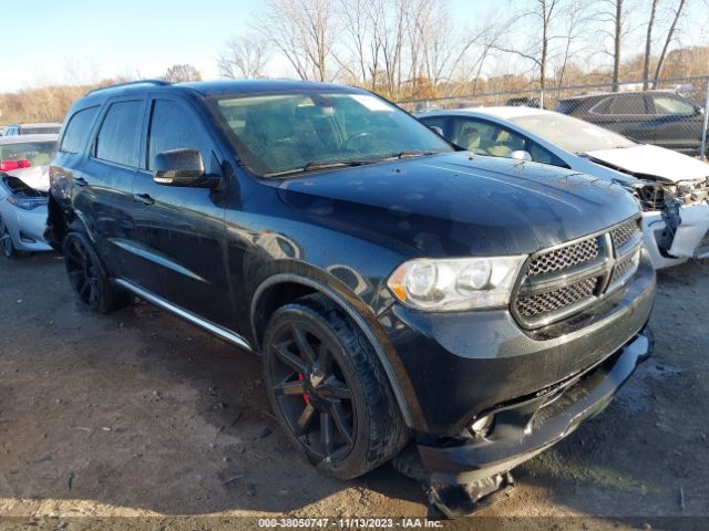 DODGE DURANGO 2012 1c4rdjdg5cc172357