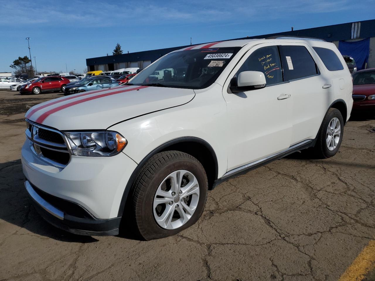 DODGE DURANGO 2012 1c4rdjdg6cc295200