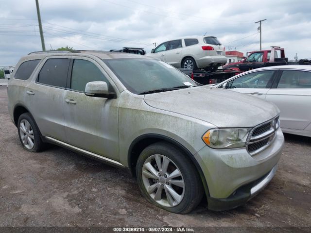 DODGE DURANGO 2012 1c4rdjdg7cc322503