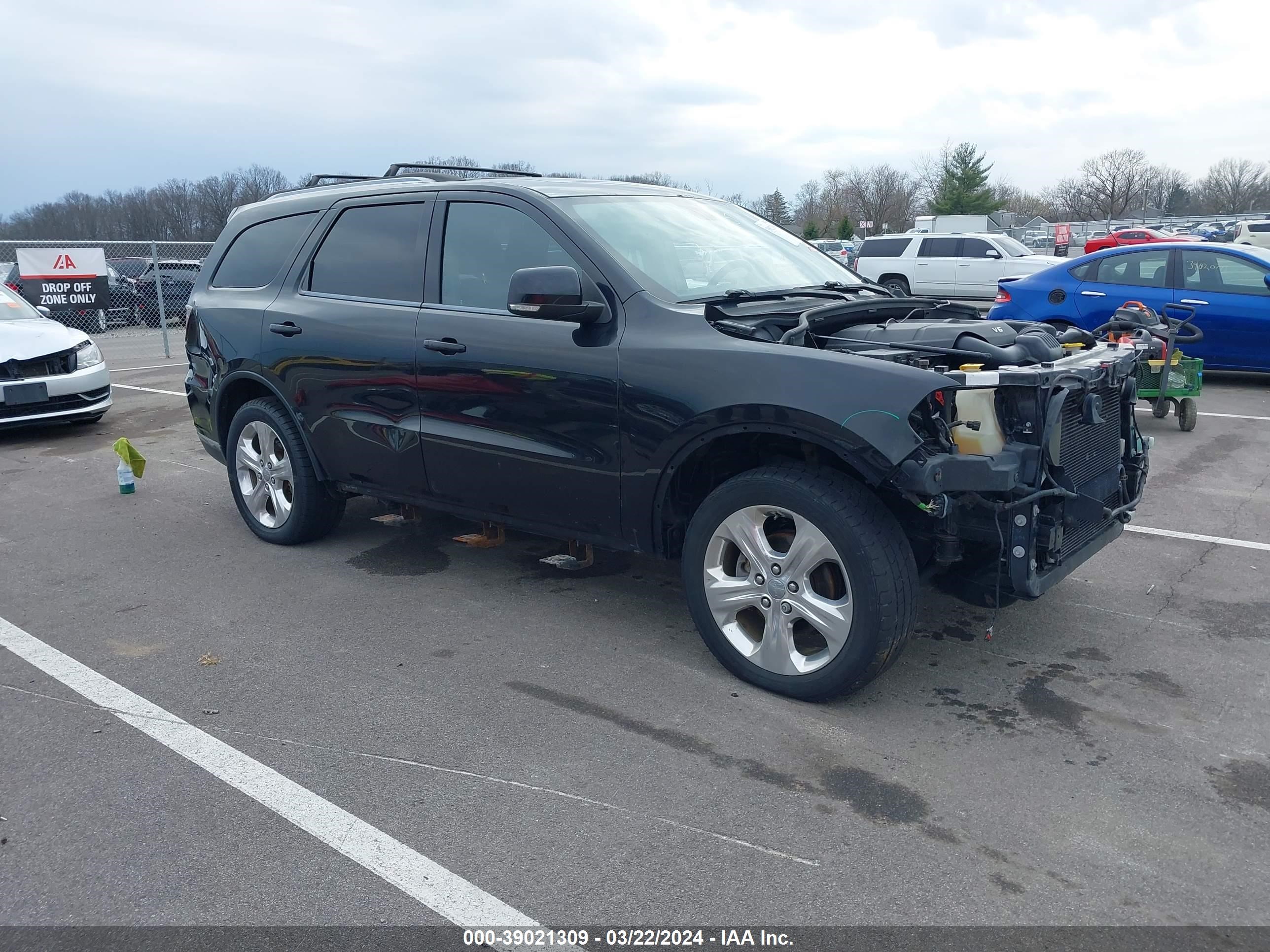 DODGE DURANGO 2014 1c4rdjdg7ec586758