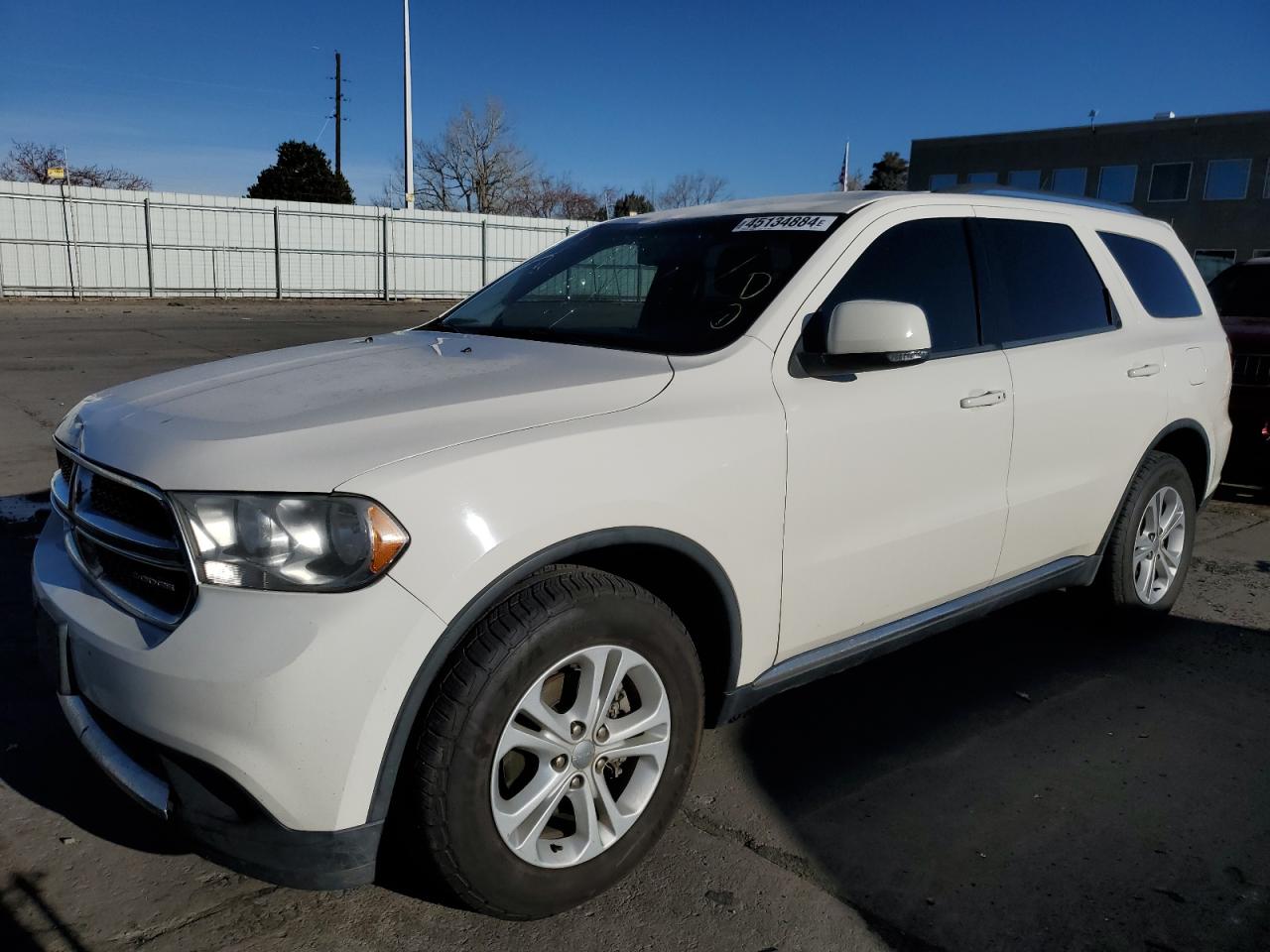 DODGE DURANGO 2012 1c4rdjdg9cc118625