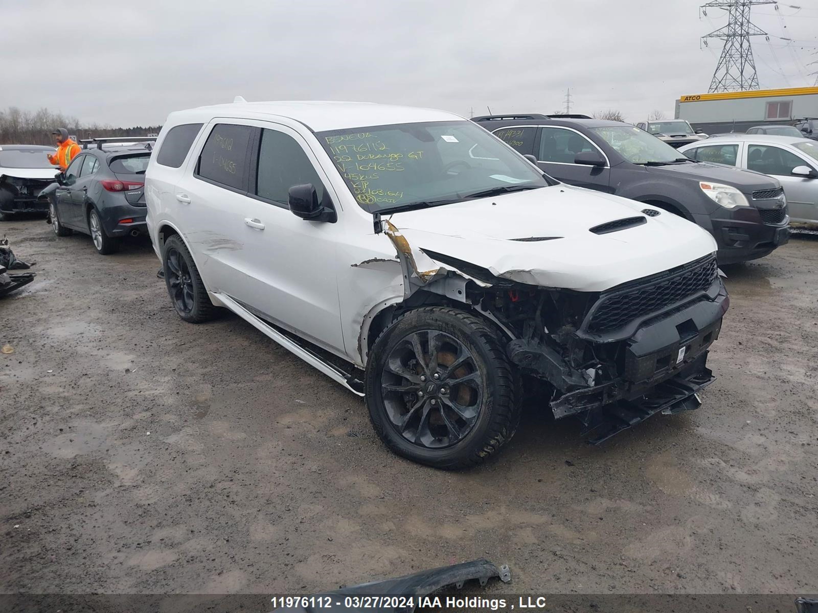 DODGE DURANGO 2022 1c4rdjdgxnc104655