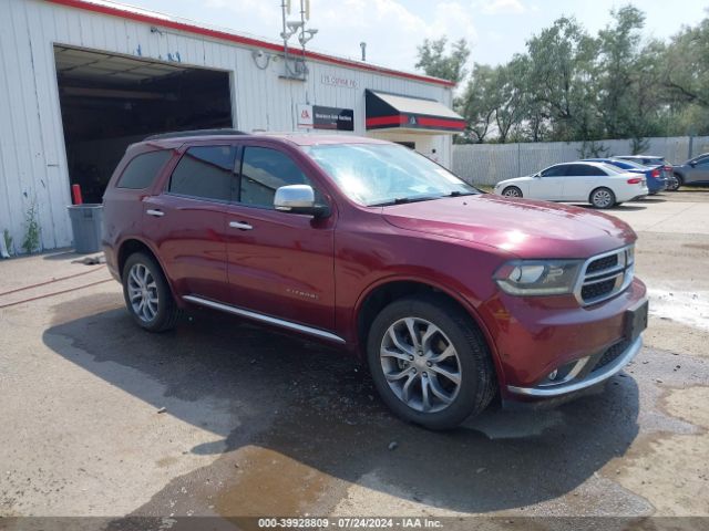 DODGE DURANGO 2018 1c4rdjeg2jc497981