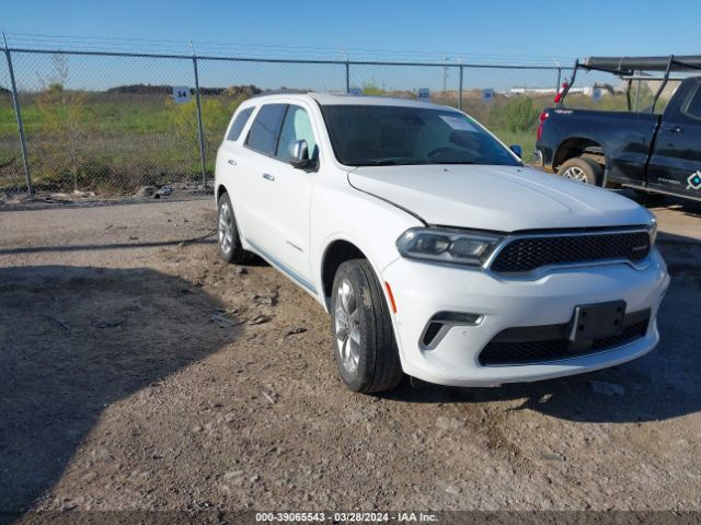 DODGE DURANGO 2021 1c4rdjeg6mc790481