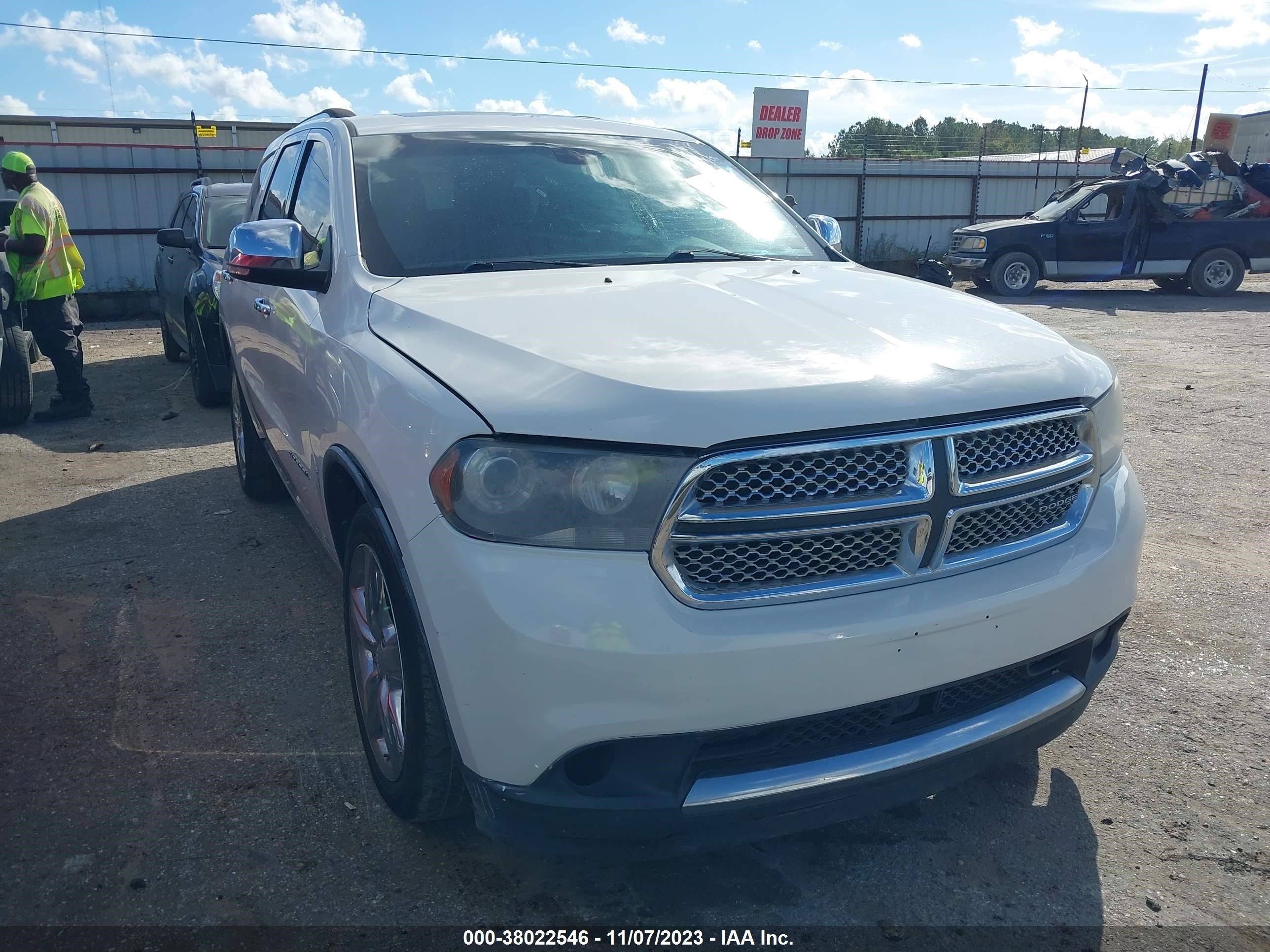 DODGE DURANGO 2012 1c4rdjeg9cc121068