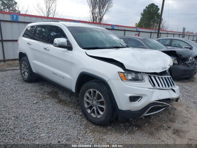 JEEP GRAND CHEROKEE 2016 1c4rjebg3gc500609