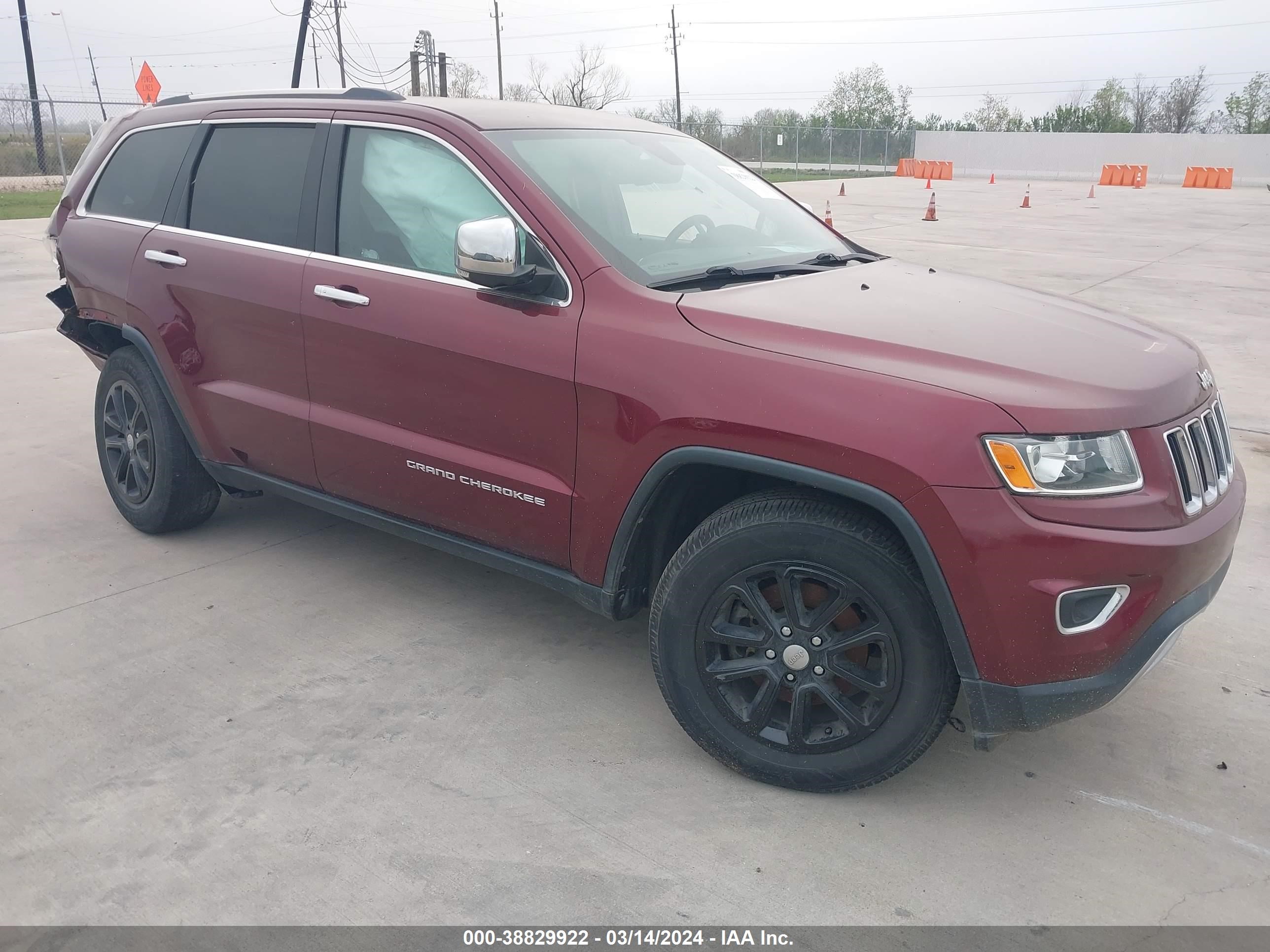 JEEP GRAND CHEROKEE 2016 1c4rjebg6gc307211