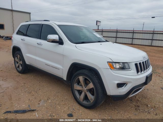 JEEP GRAND CHEROKEE 2016 1c4rjebgxgc320673