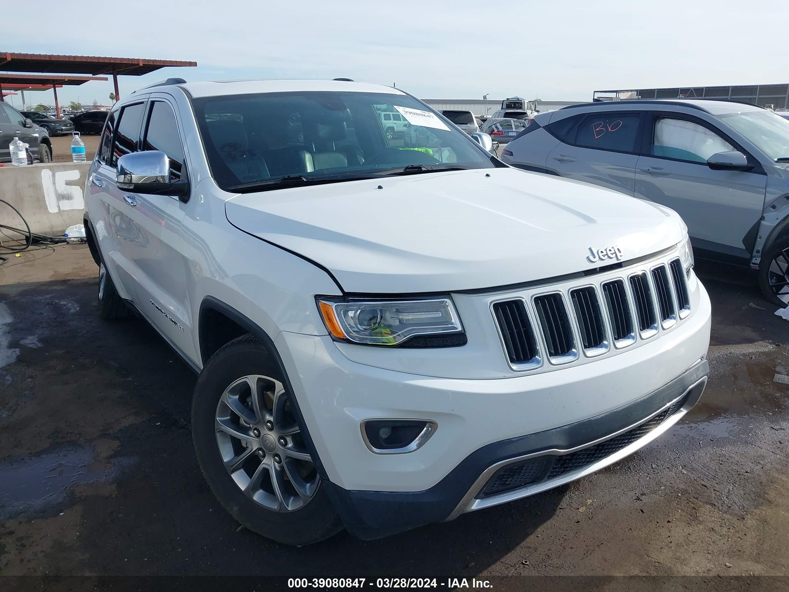 JEEP GRAND CHEROKEE 2016 1c4rjebgxgc360848