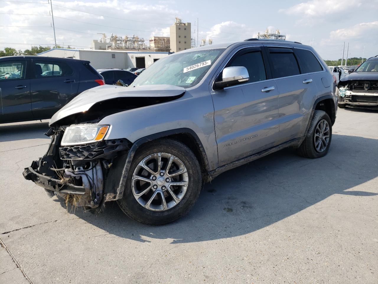 JEEP GRAND CHEROKEE 2016 1c4rjebgxgc482481