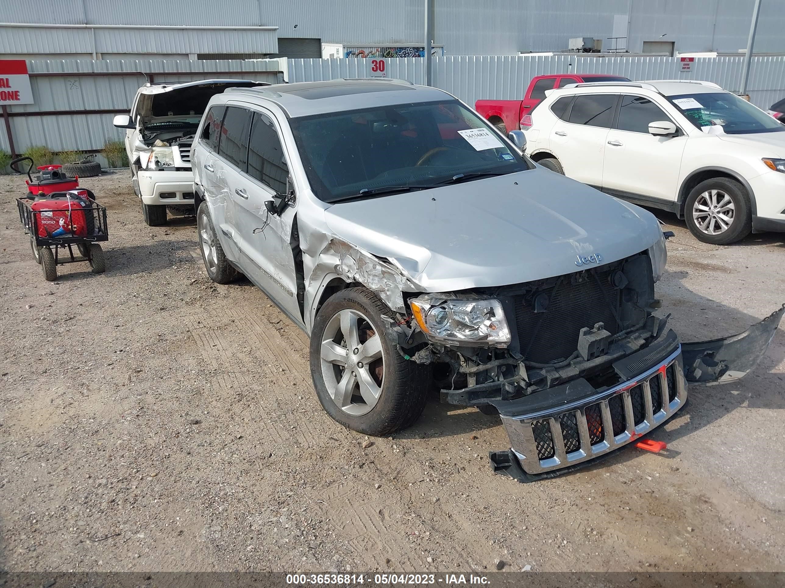 JEEP GRAND CHEROKEE 2012 1c4rject8cc112152