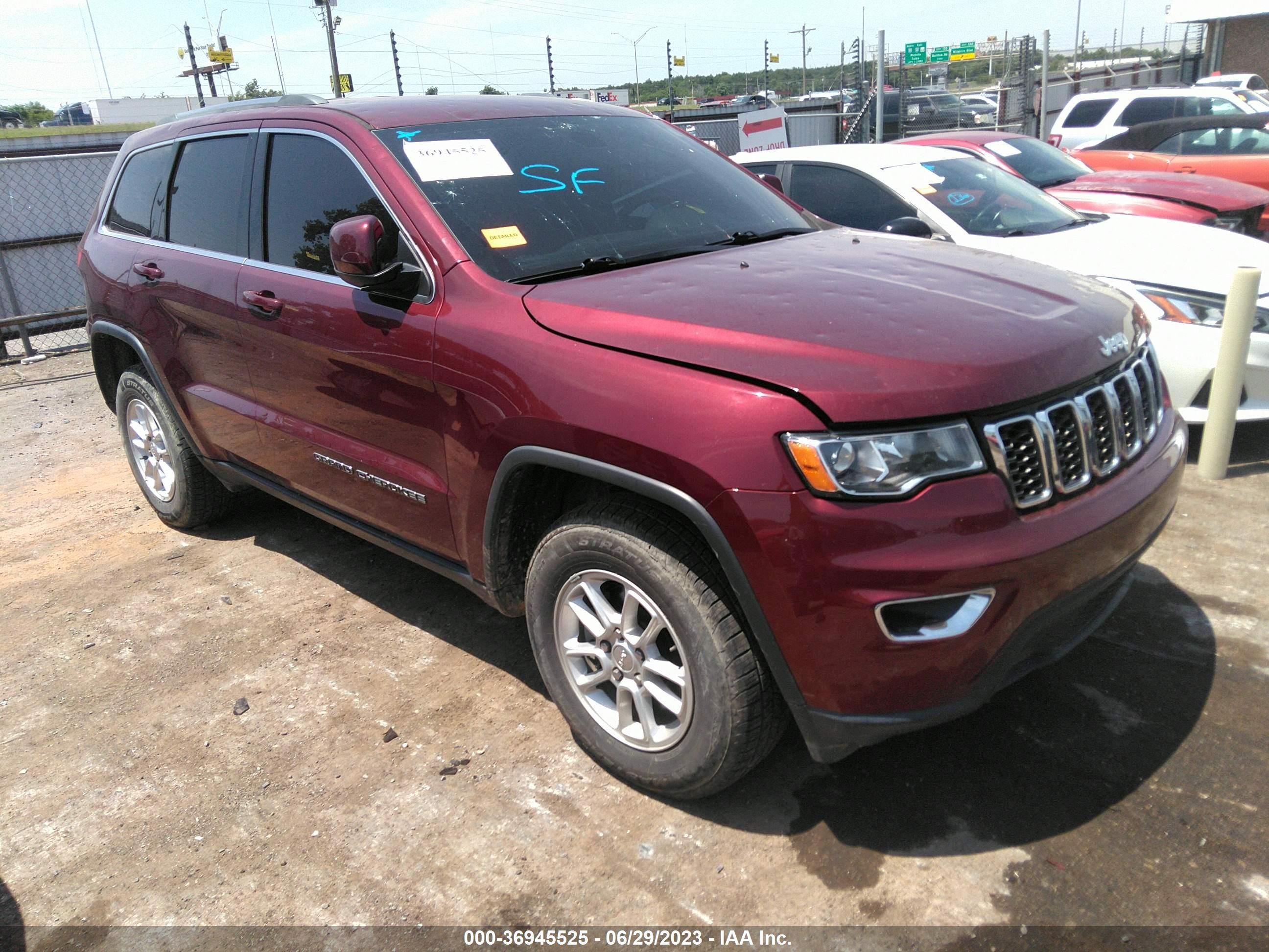 JEEP GRAND CHEROKEE 2018 1c4rjfag0jc349193