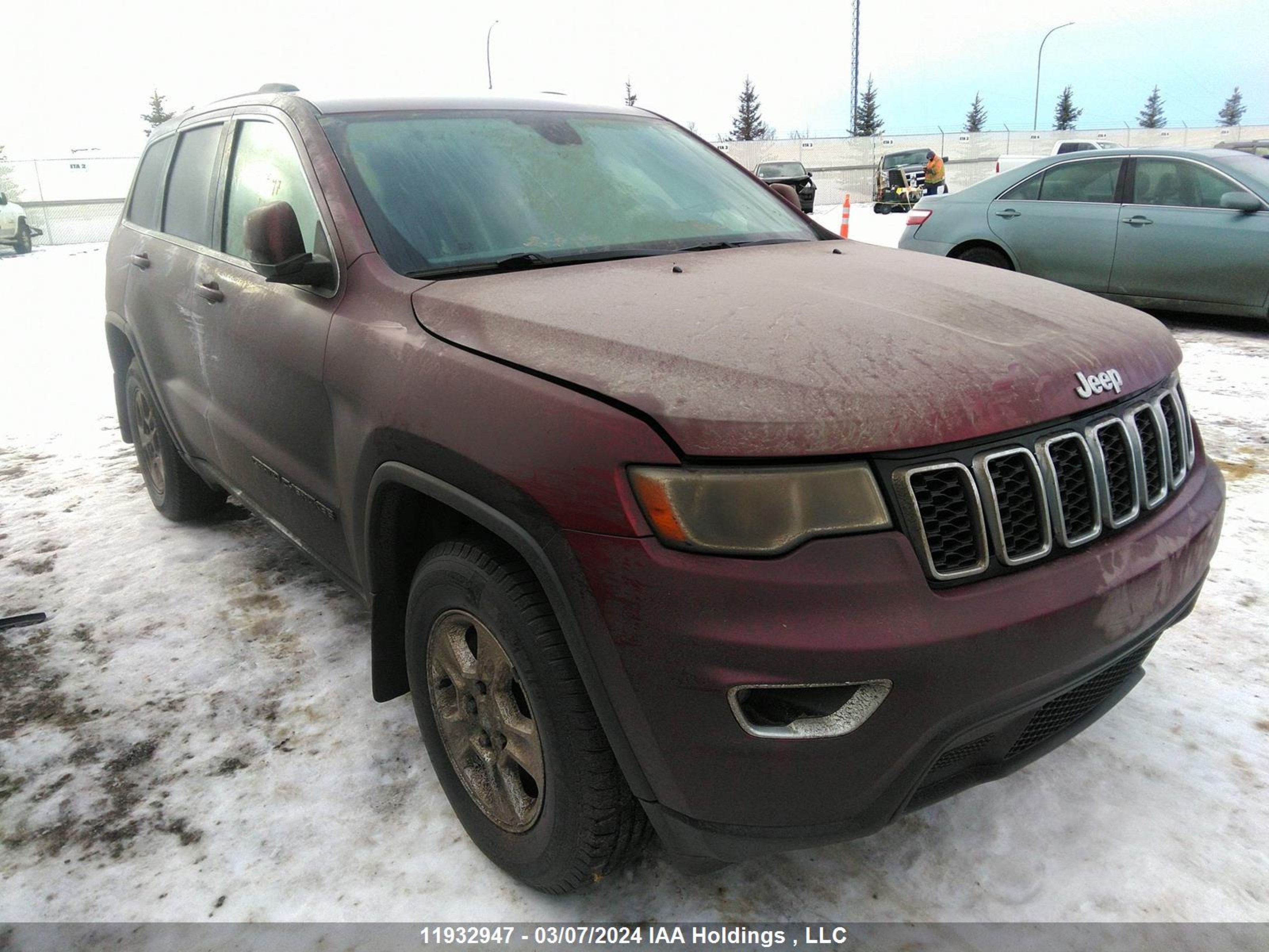 JEEP GRAND CHEROKEE 2017 1c4rjfag8hc644987