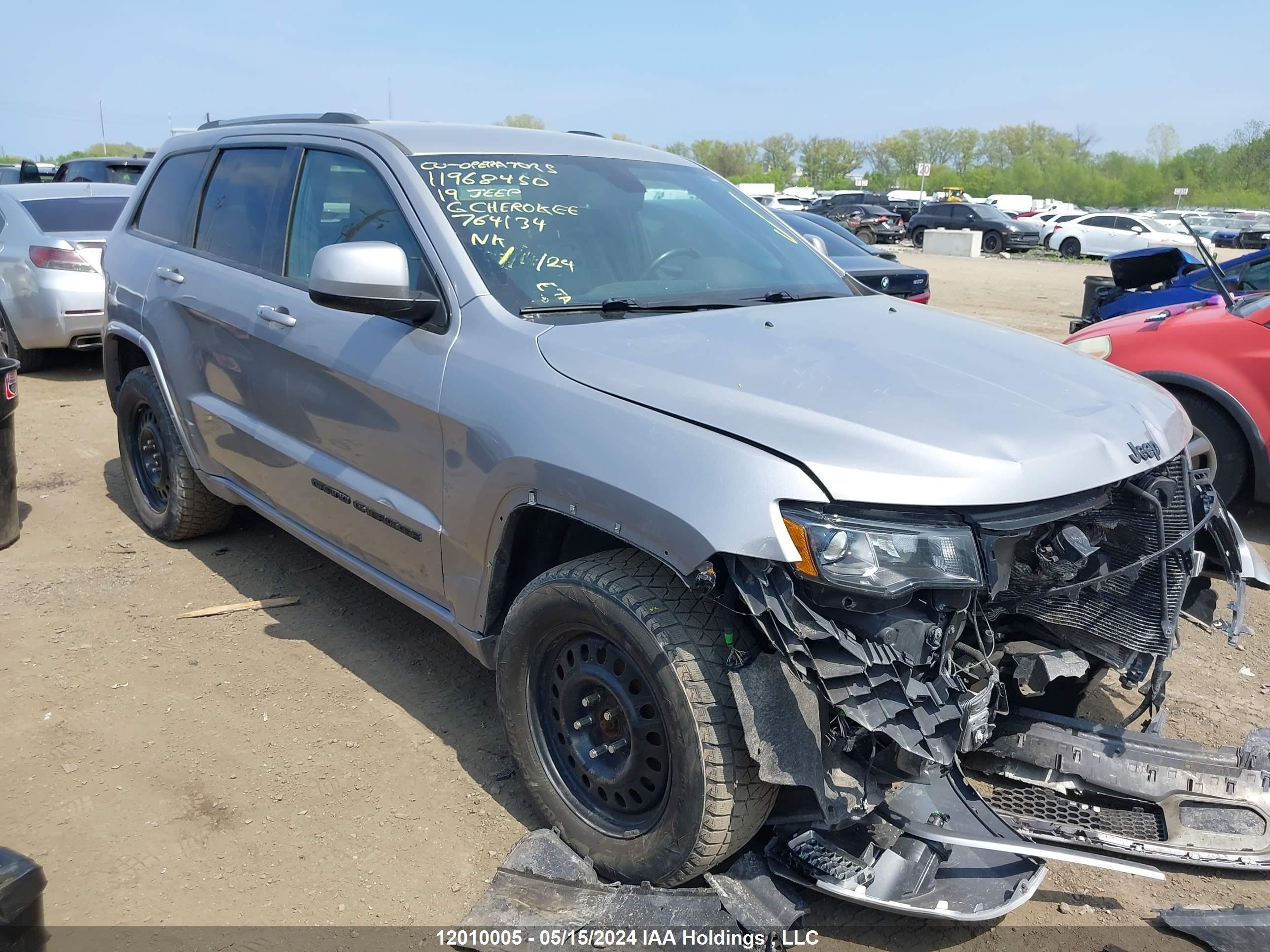 JEEP GRAND CHEROKEE 2019 1c4rjfag8kc764134