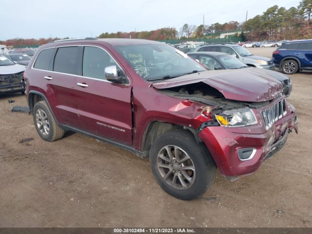 JEEP GRAND CHEROKEE 2016 1c4rjfbg1gc390374