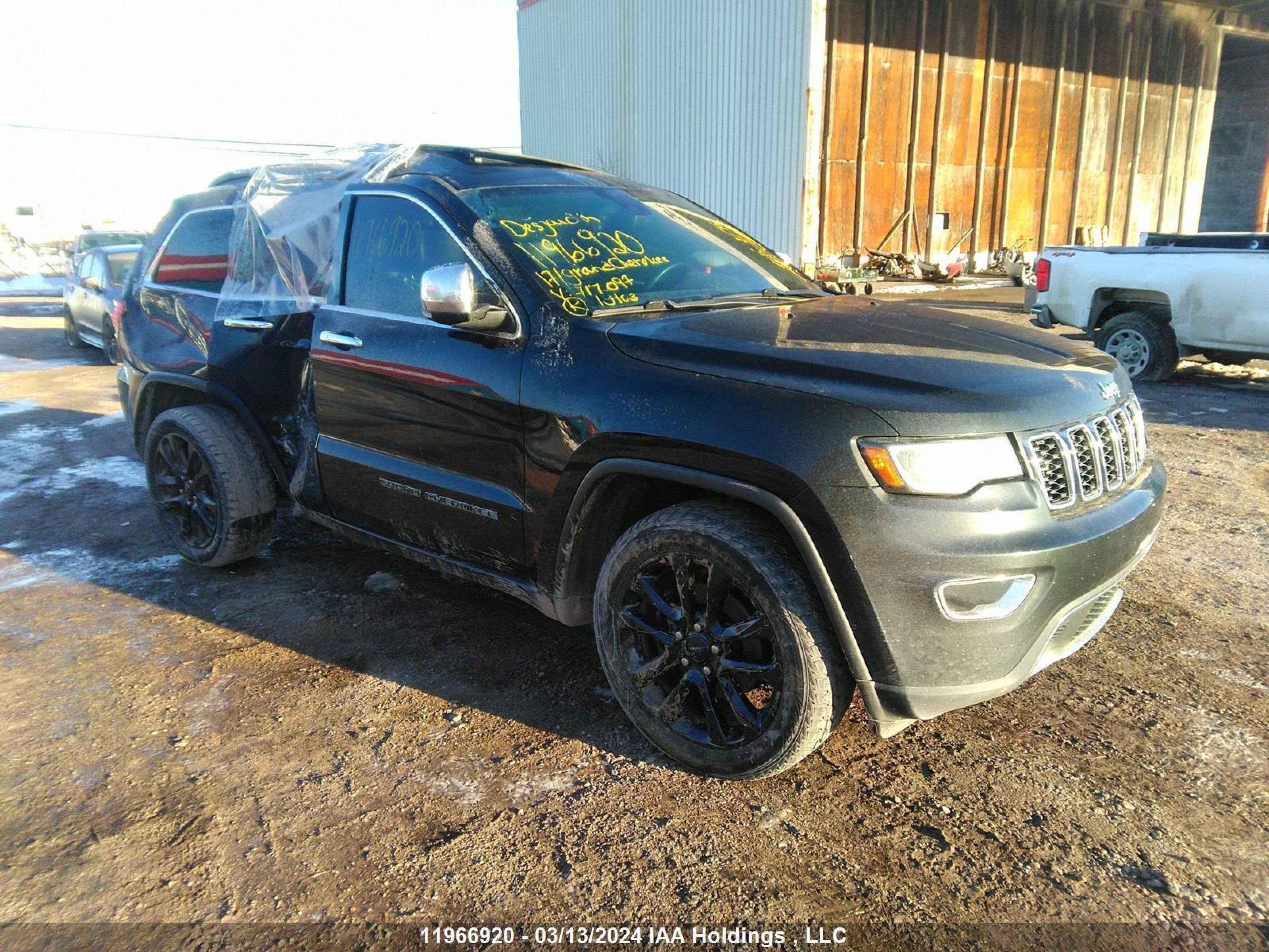 JEEP GRAND CHEROKEE 2017 1c4rjfbg3hc717097