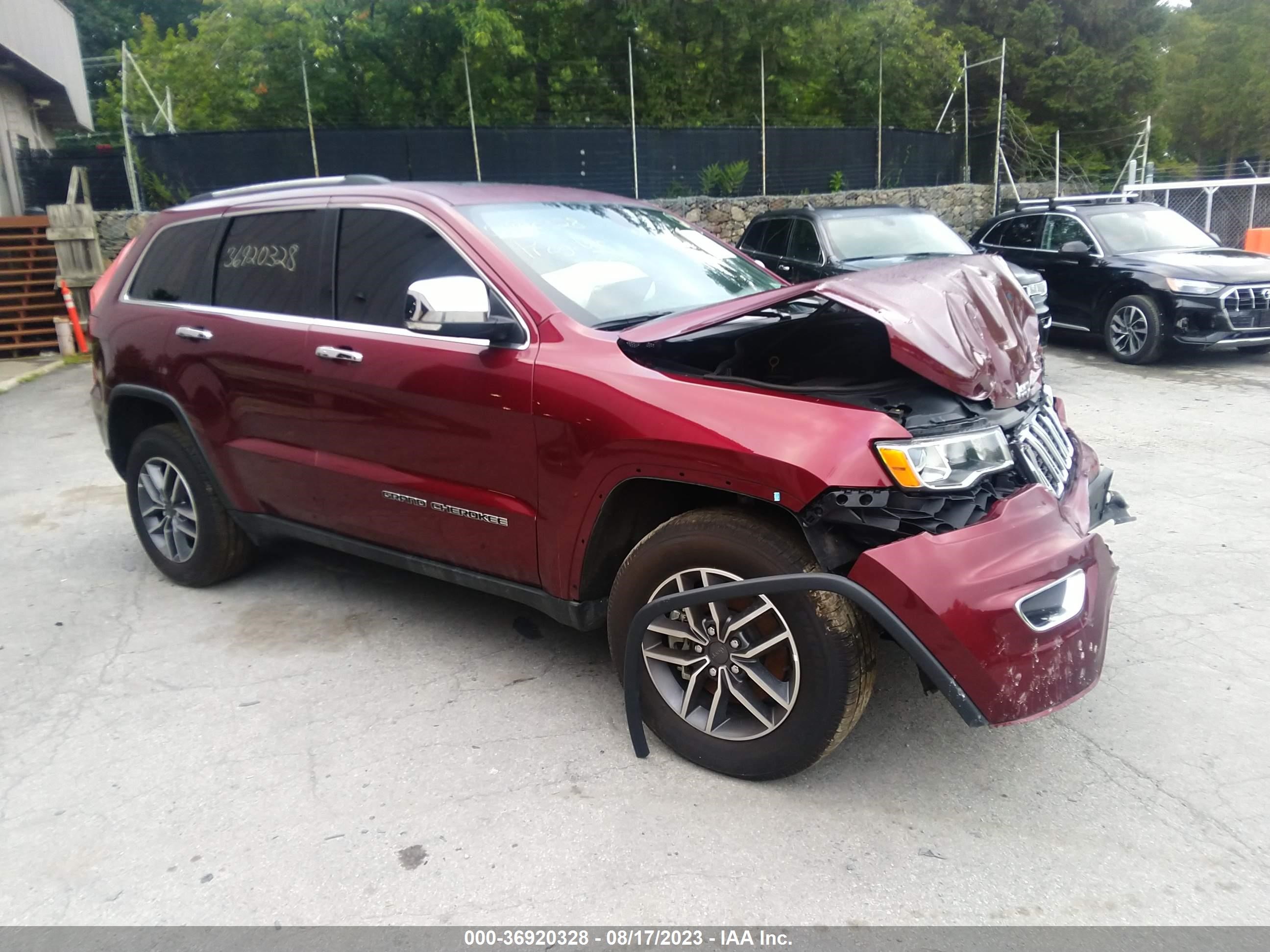 JEEP GRAND CHEROKEE 2021 1c4rjfbg8mc509985