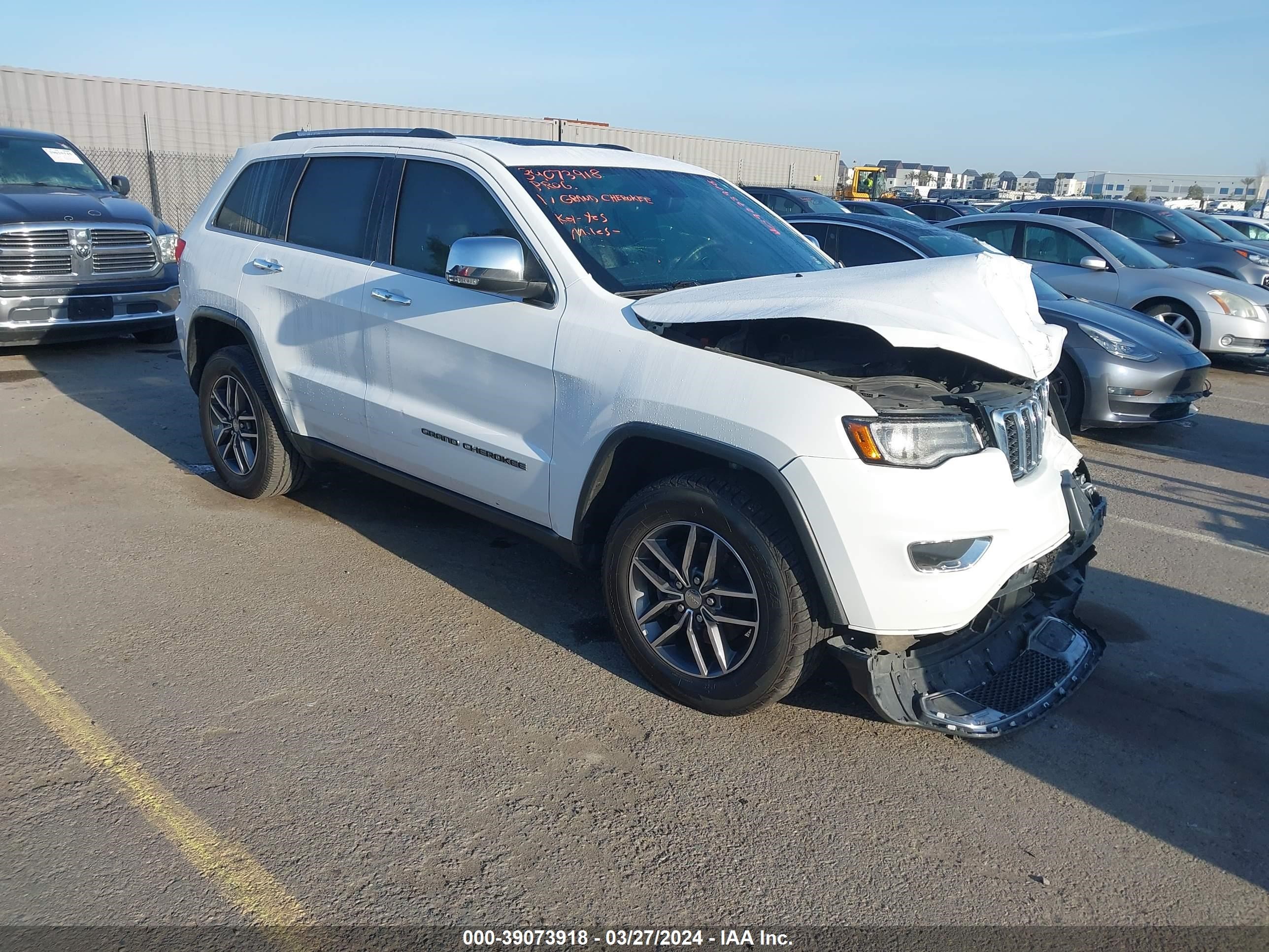 JEEP GRAND CHEROKEE 2017 1c4rjfbg9hc776364