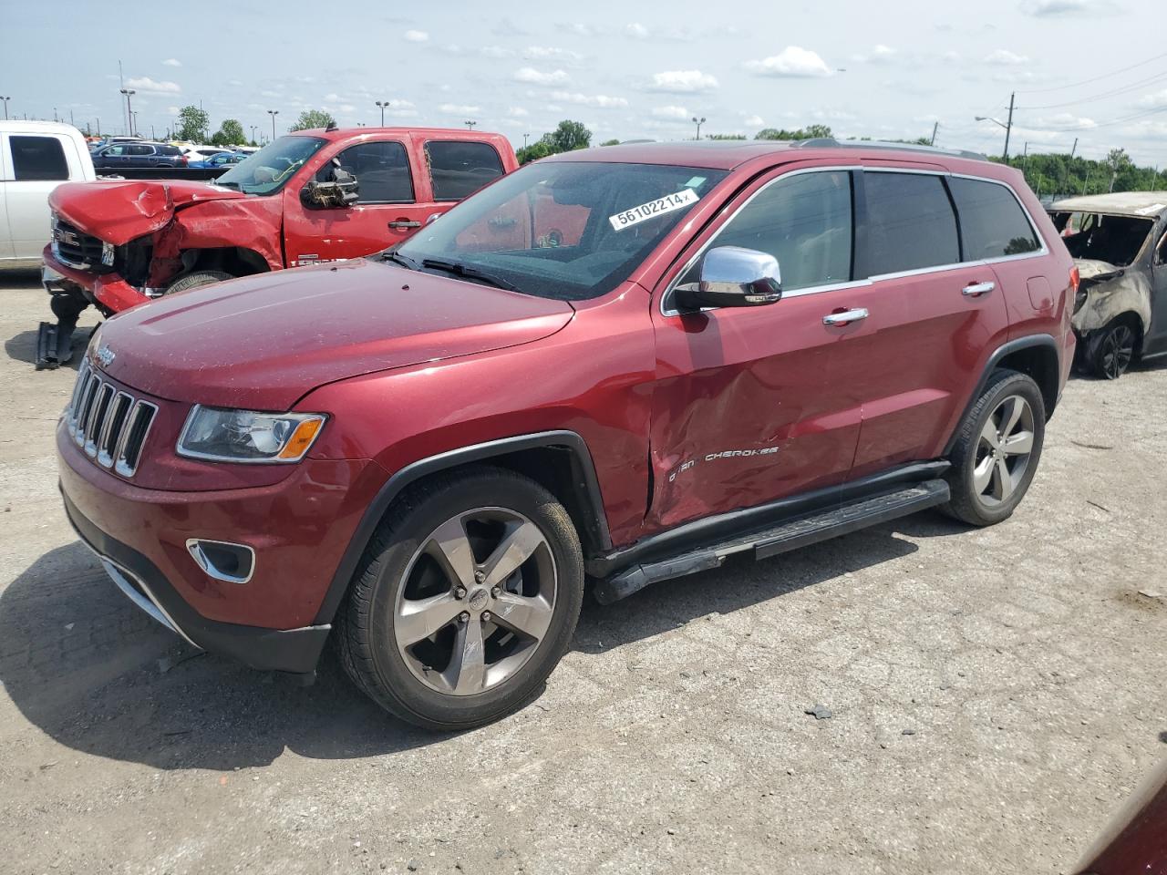 JEEP GRAND CHEROKEE 2014 1c4rjfbgxec101621