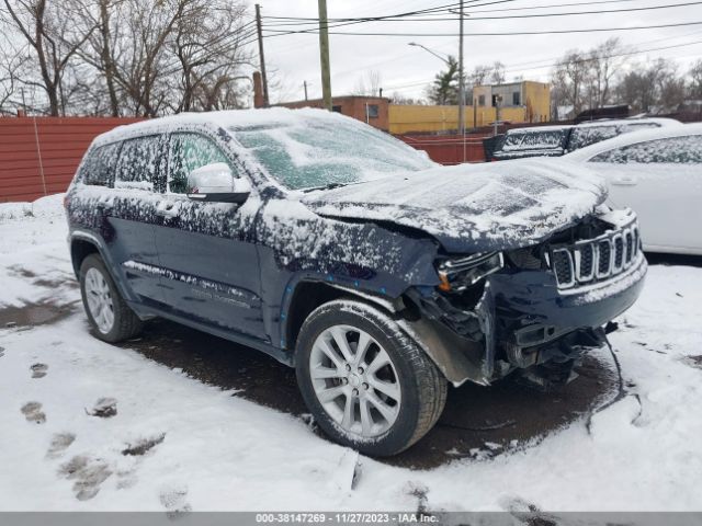 JEEP GRAND CHEROKEE 2017 1c4rjfbgxhc722460