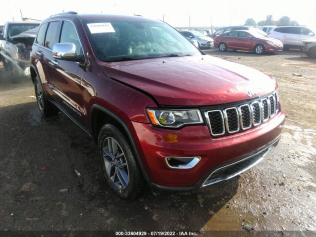 JEEP GRAND CHEROKEE 2017 1c4rjfbgxhc791455