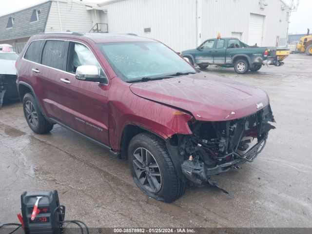 JEEP GRAND CHEROKEE 2018 1c4rjfbgxjc214642