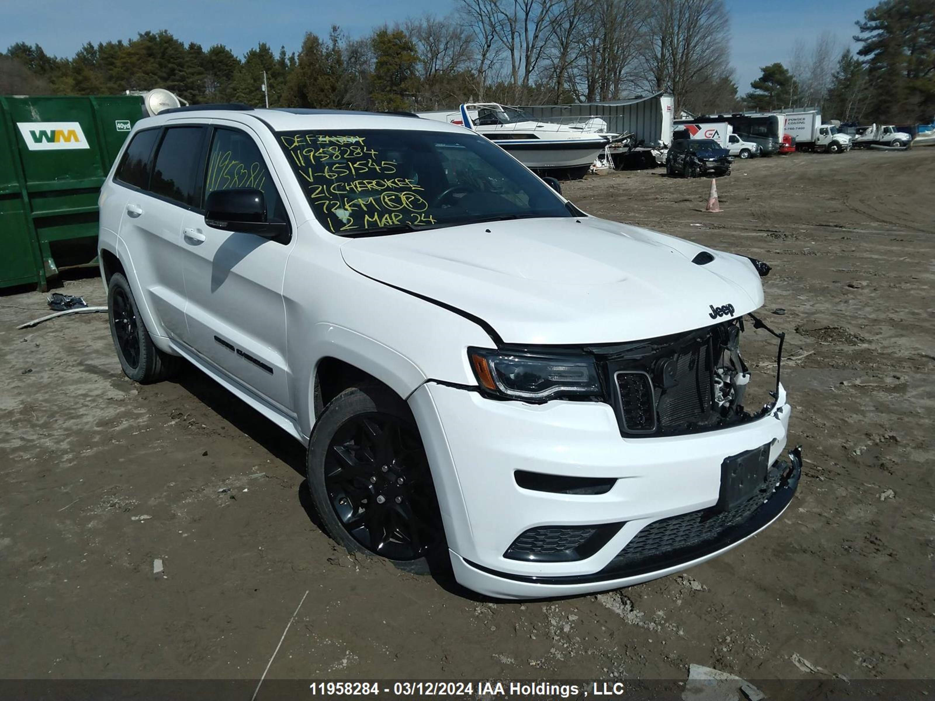 JEEP GRAND CHEROKEE 2021 1c4rjfbgxmc651545