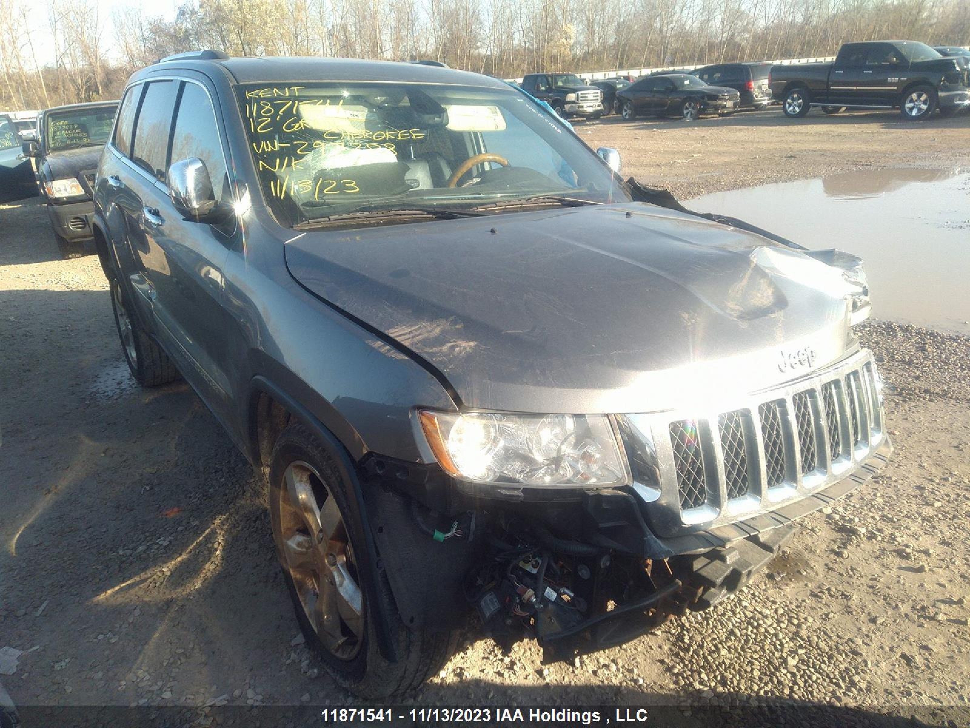 JEEP GRAND CHEROKEE 2012 1c4rjfcg2cc297288