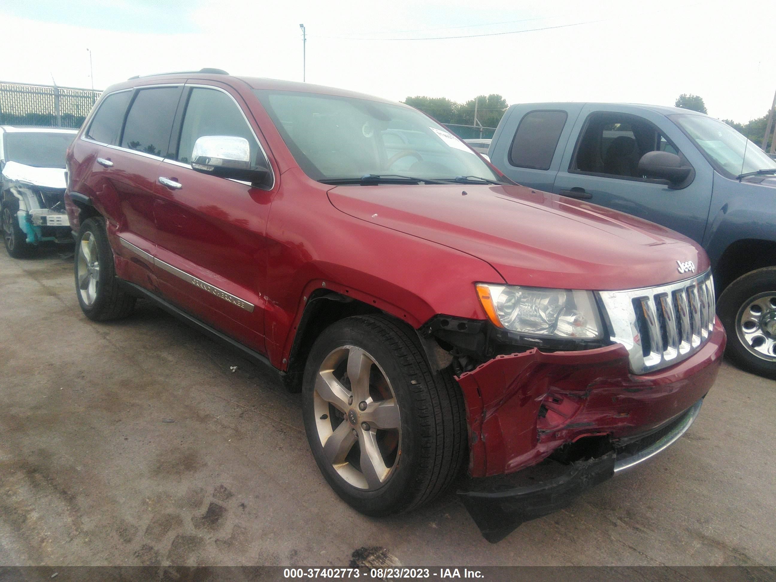 JEEP GRAND CHEROKEE 2012 1c4rjfct3cc325533