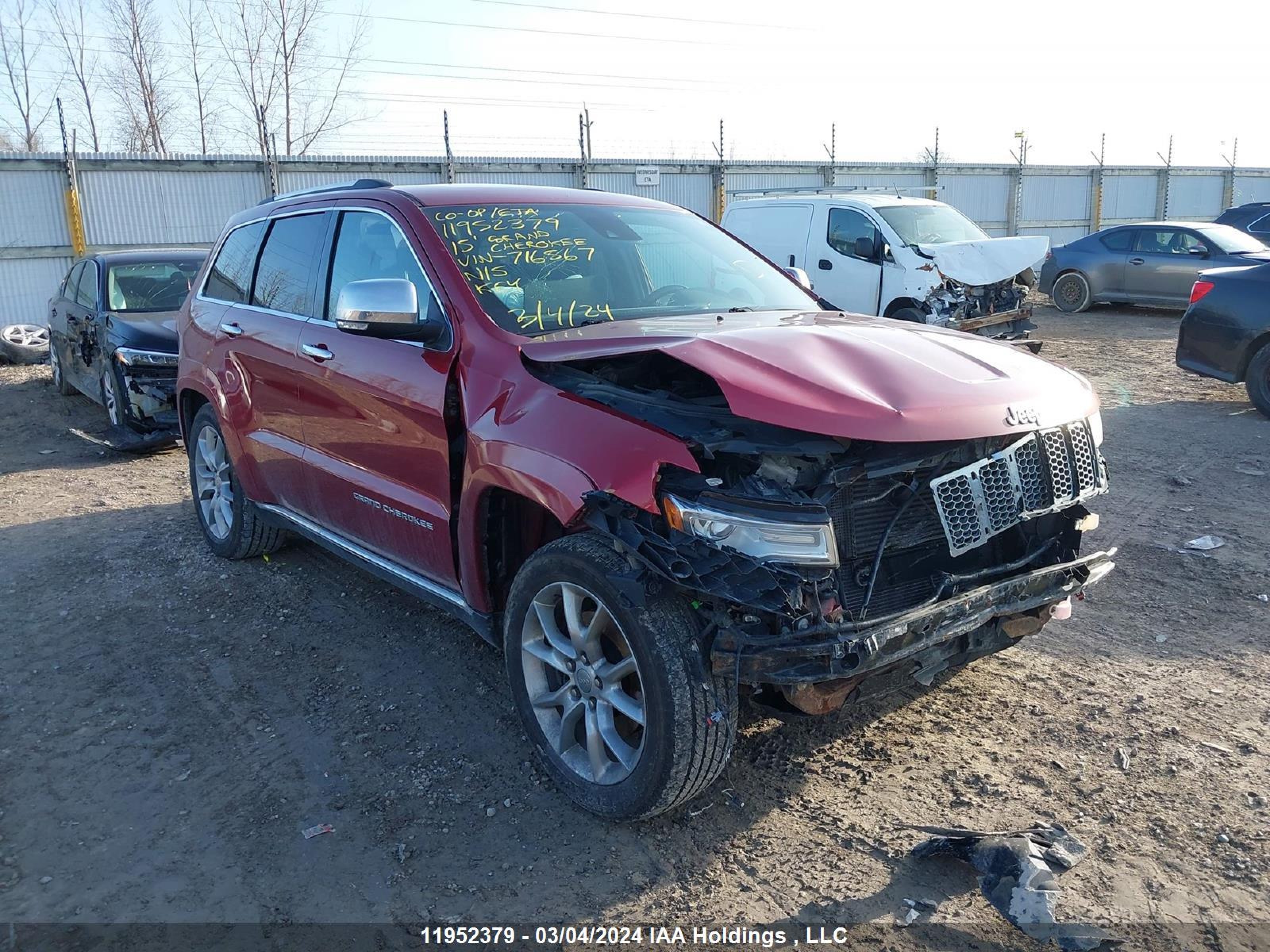 JEEP GRAND CHEROKEE 2015 1c4rjfjm3fc716567