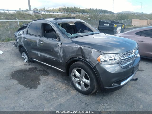 DODGE DURANGO 2012 1c4sdhet6cc252093