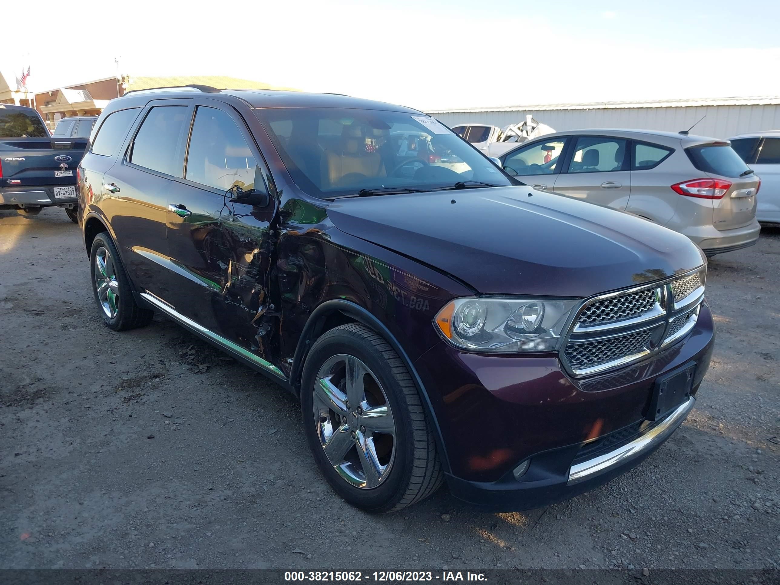 DODGE DURANGO 2012 1c4sdhet6cc307478