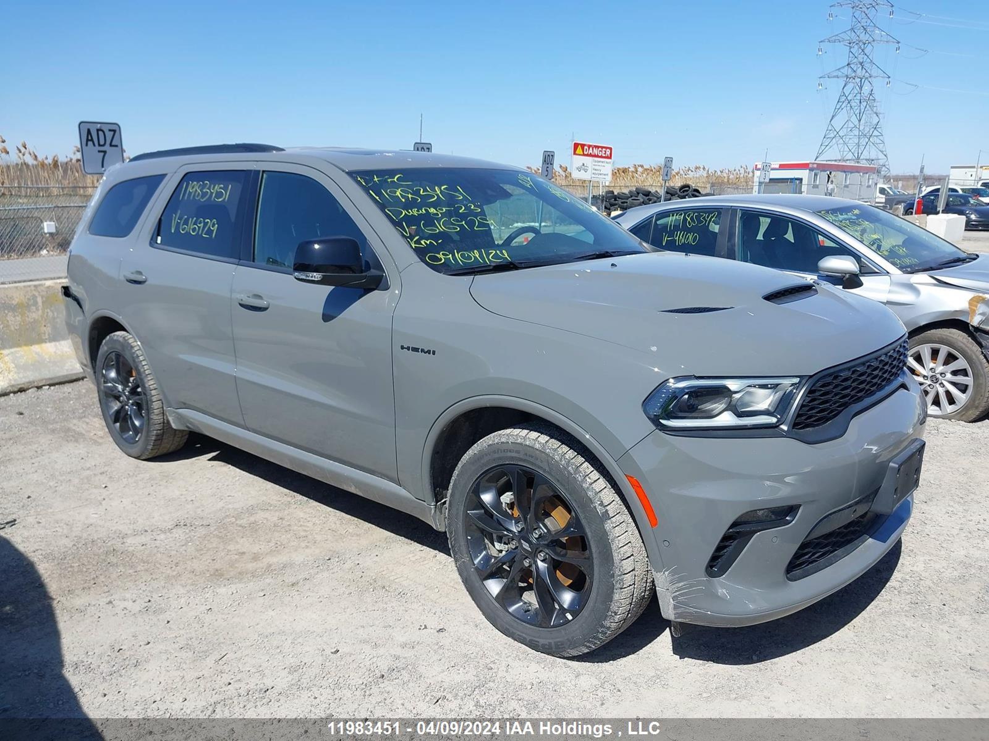 DODGE DURANGO 2023 1c4sdjct2pc616929