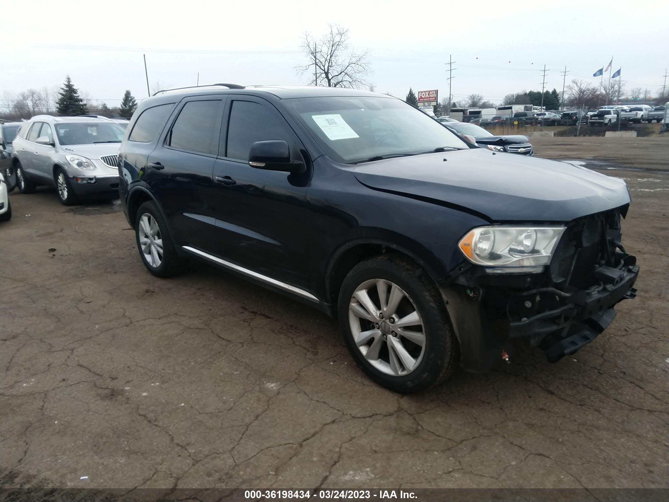 DODGE DURANGO 2012 1c4sdjdt2cc181094